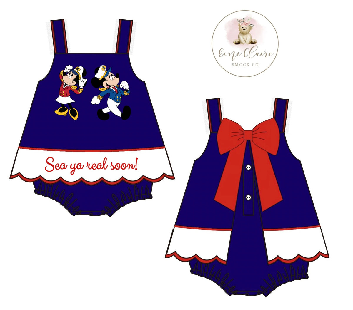 PO “SEA” YA REAL SOON! SKIRTED BUBBLE (NON-CUSTOMIZABLE, PLEASE LEAVE BOX BLANK) ETA MARCH TO ECSC
