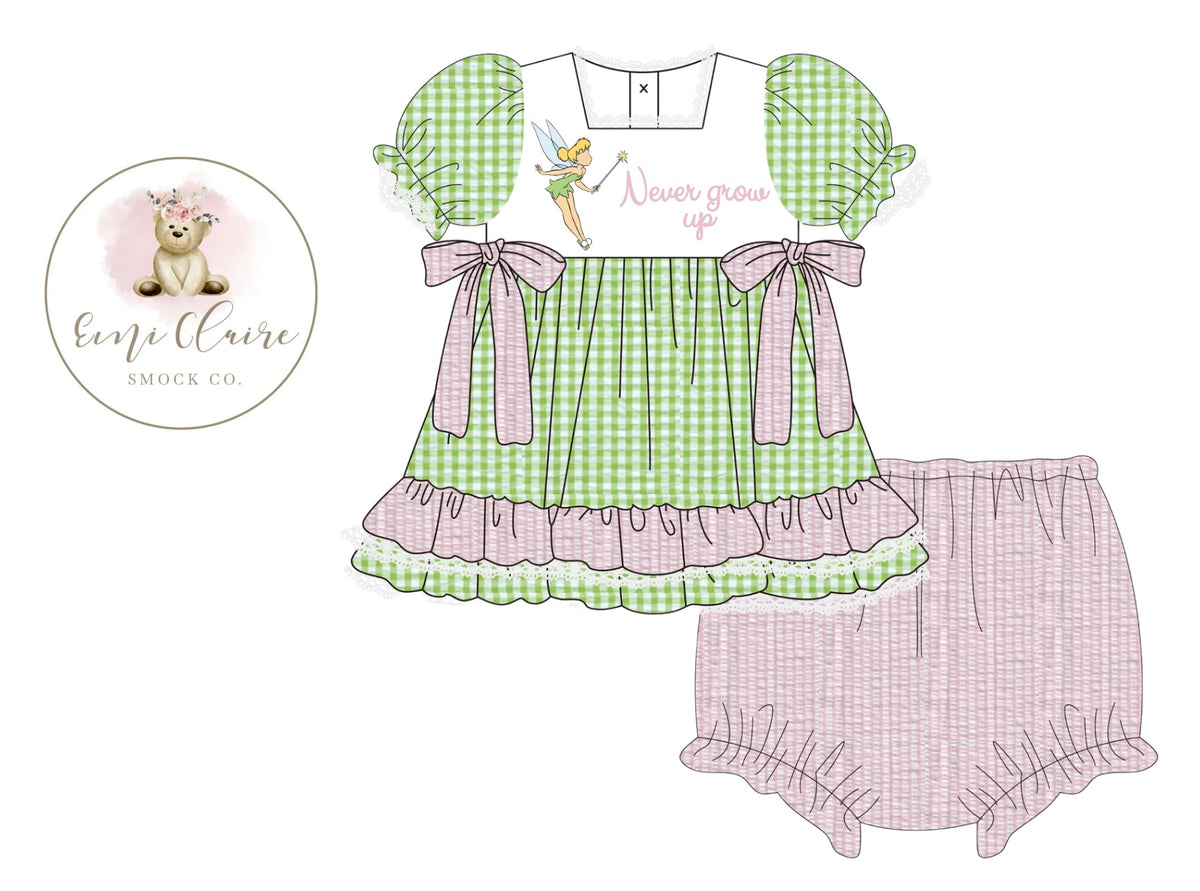 PO NEVER GROW UP BLOOMER SET (NON-CUSTOMIZABLE, PLEASE LEAVE BOX BLANK) ETA MARCH TO ECSC
