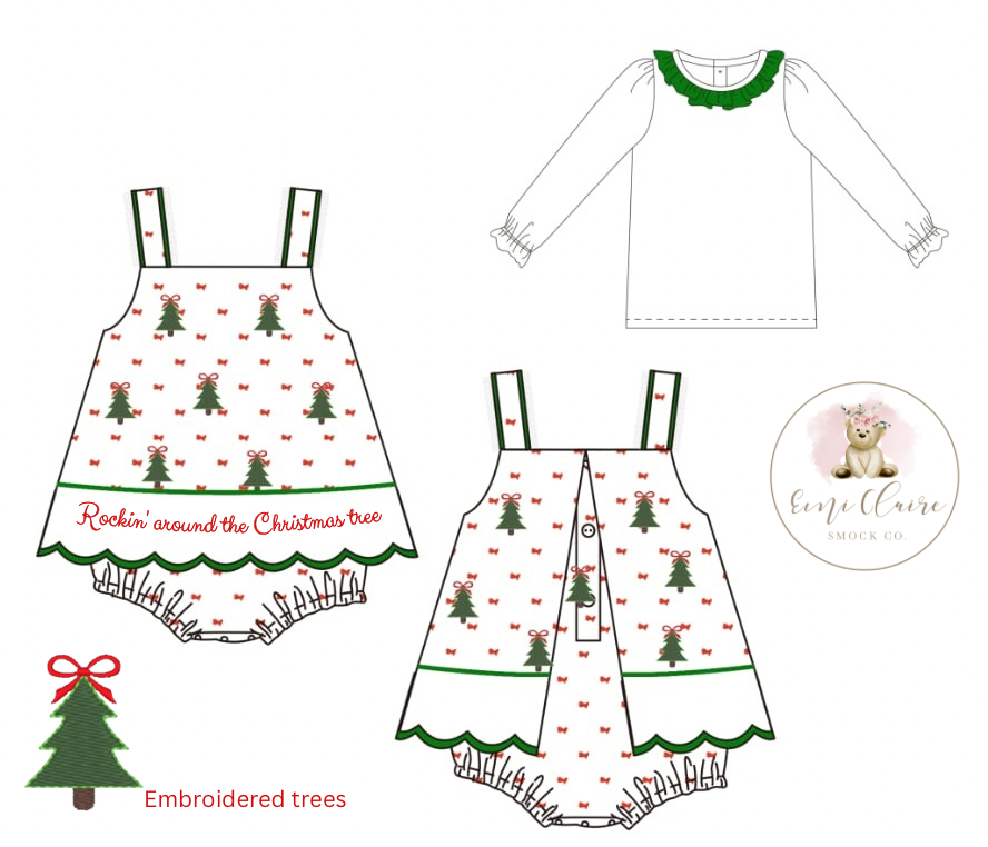 PO ROCKIN’ AROUND THE CHRISTMAS TREE BUBBLE - INCLUDES SHIRT (NON-CUSTOMIZABLE, PLEASE LEAVE BOX BLANK) ETA NOVEMBER