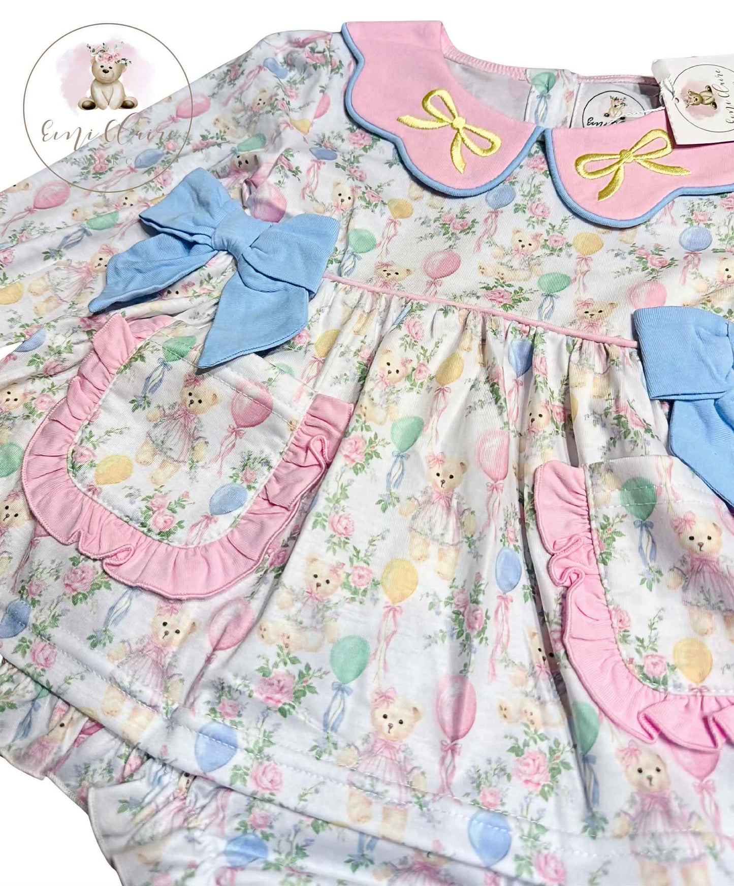 PO VINTAGE BEAR INSPIRED SKIRTED BUBBLE (NON-CUSTOMIZABLE, PLEASE LEAVE BOX BLANK) ETA END OF DECEMBER TO ECSC
