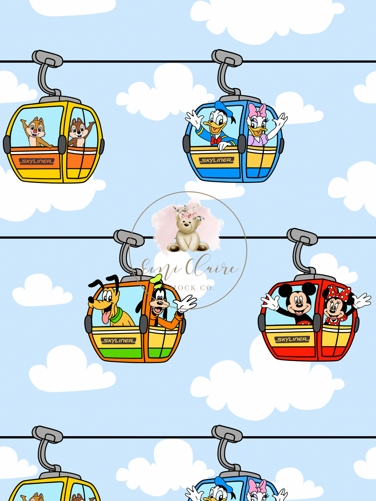 PO *PO PROMO* MEET ME AT THE SKYLINER BLOOMER SET (NON-CUSTOMIZABLE, PLEASE LEAVE BOX BLANK) ETA MARCH TO ECSC