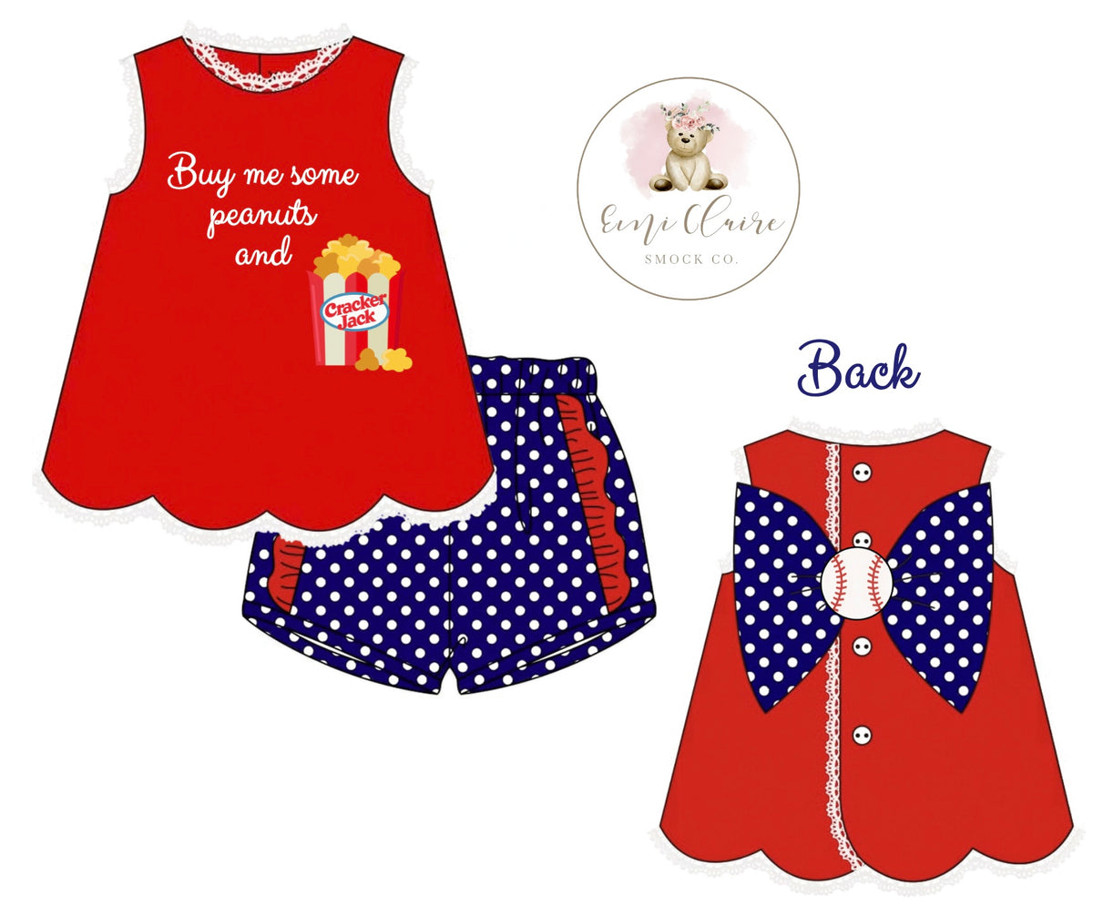 PO BUY ME SOME PEANUTS SHORT SET (NON-CUSTOMIZABLE, PLEASE LEAVE BOX BLANK) ETA MARCH TO ECSC