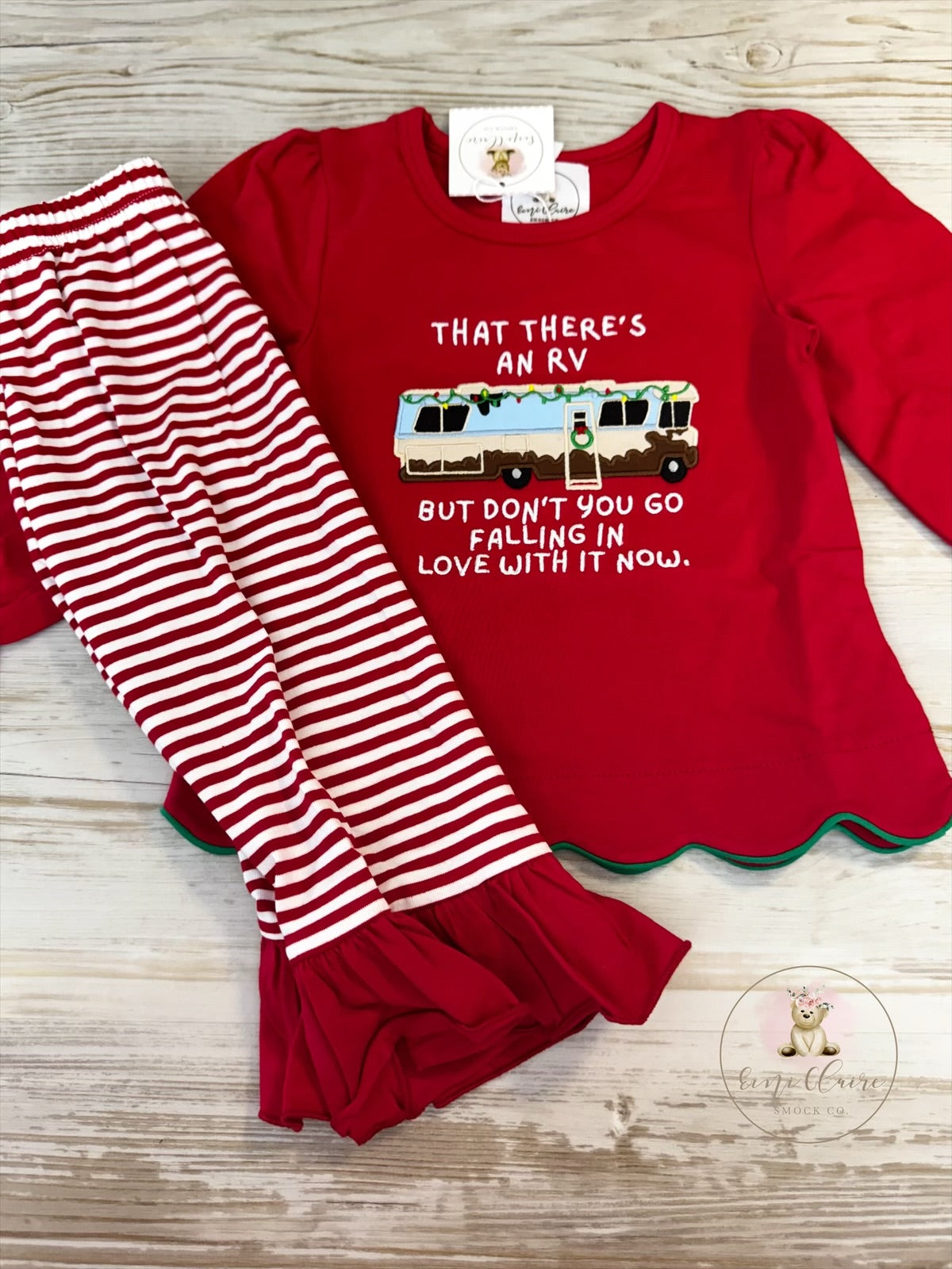 PO THAT THERE’S AN RV GIRL PANT SET (NON-CUSTOMIZABLE, PLEASE LEAVE BOX BLANK) ETA NOVEMBER