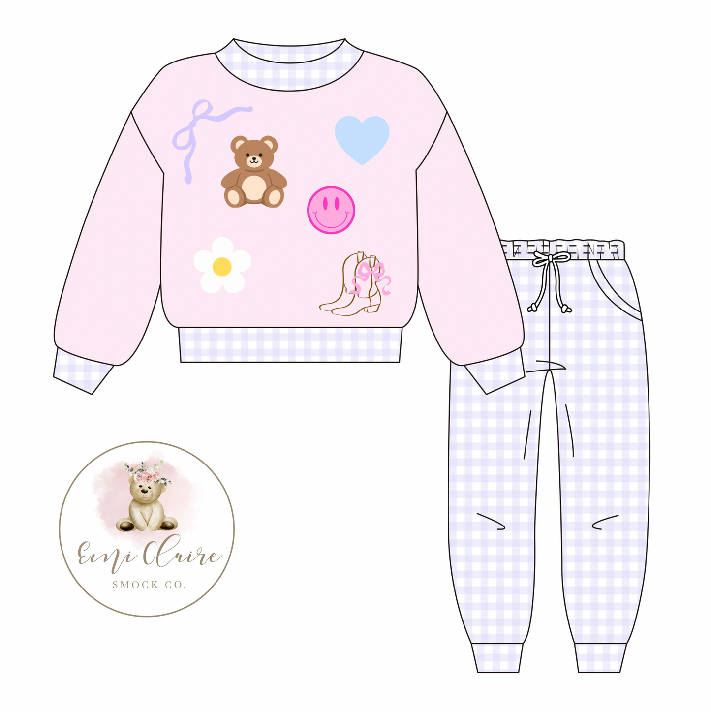 PO ALL THINGS GIRLHOOD JOGGER SET (NON-CUSTOMIZABLE, PLEASE LEAVE BOX BLANK) ETA NOVEMBER TO ECSC