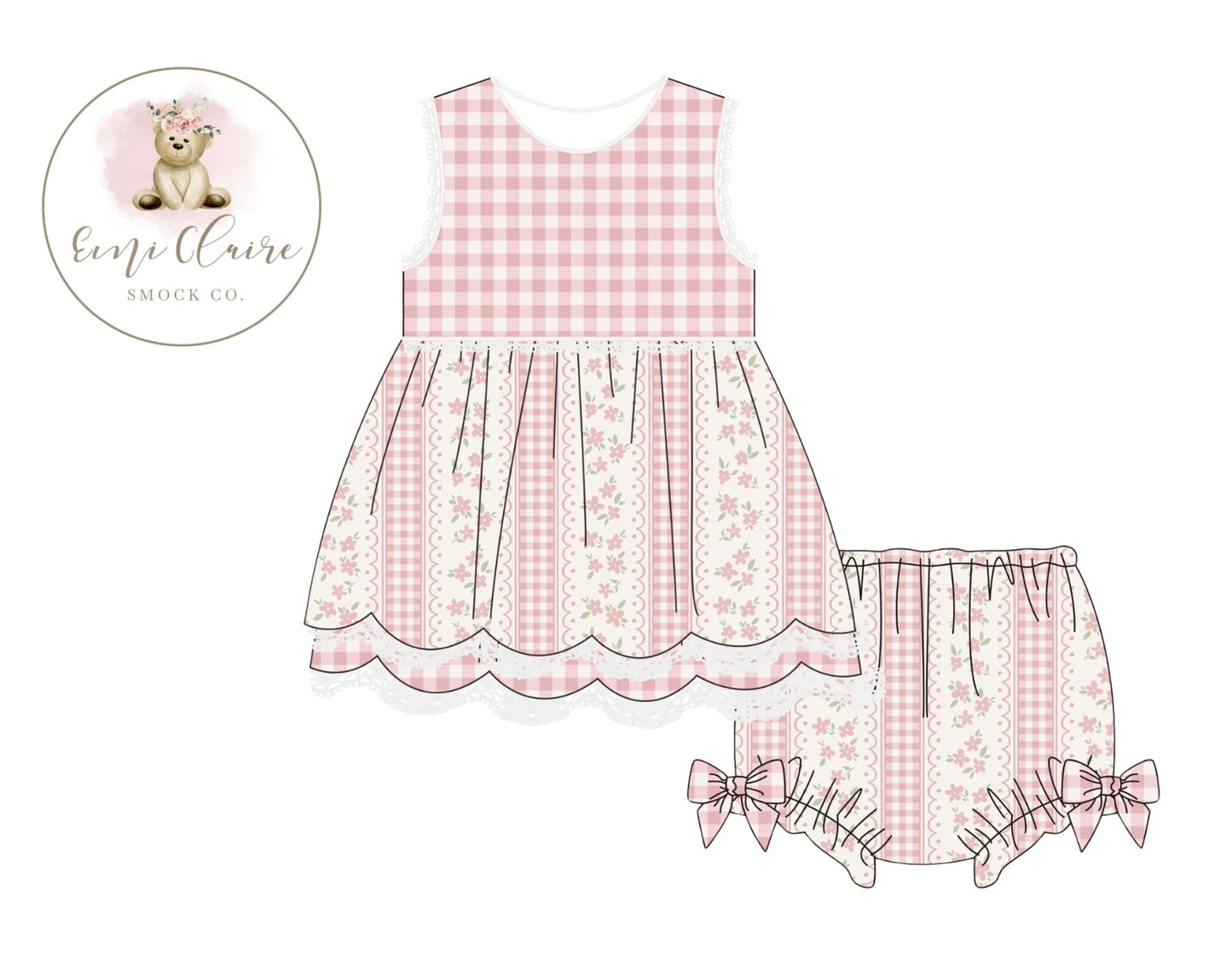 PO PALMER’S SPRING FLORAL BLOOMER SET (NON-CUSTOMIZABLE, PLEASE LEAVE BOX BLANK) ETA FEBRUARY TO ECSC