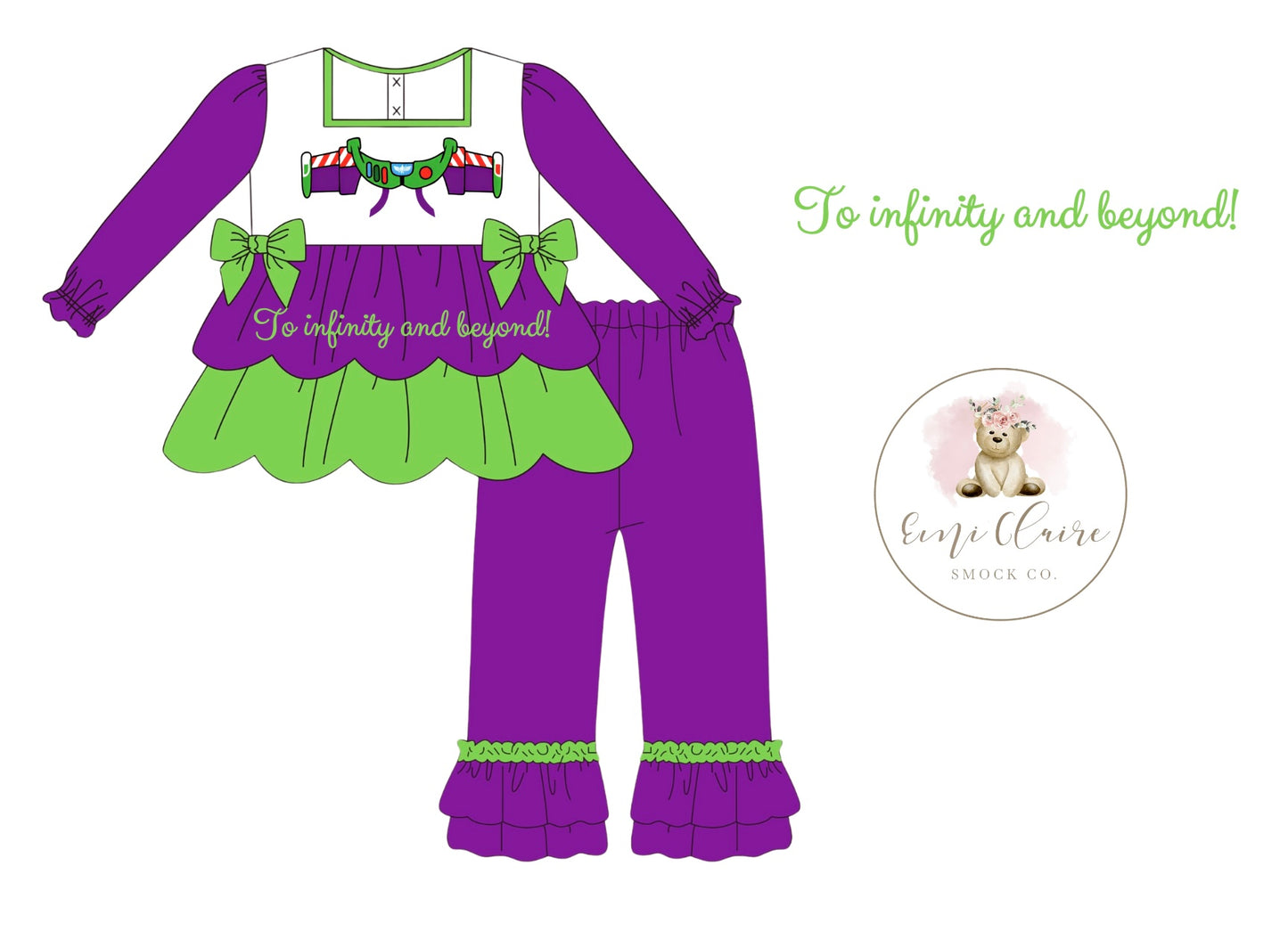 PO SPACE RANGER #1 GIRL PANT SET (NON-CUSTOMIZABLE, PLEASE LEAVE BOX BLANK) ETA END OF NOVEMBER TO ECSC