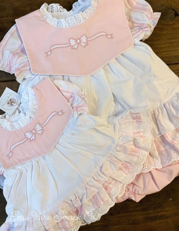 RTS VINTAGE INSPIRED SWEET AS A DOLL DOLLY DRESS MATCH (NON-CUSTOMIZABLE) SHIPS IN 5 BUSINESS DAYS (does not include kids match)
