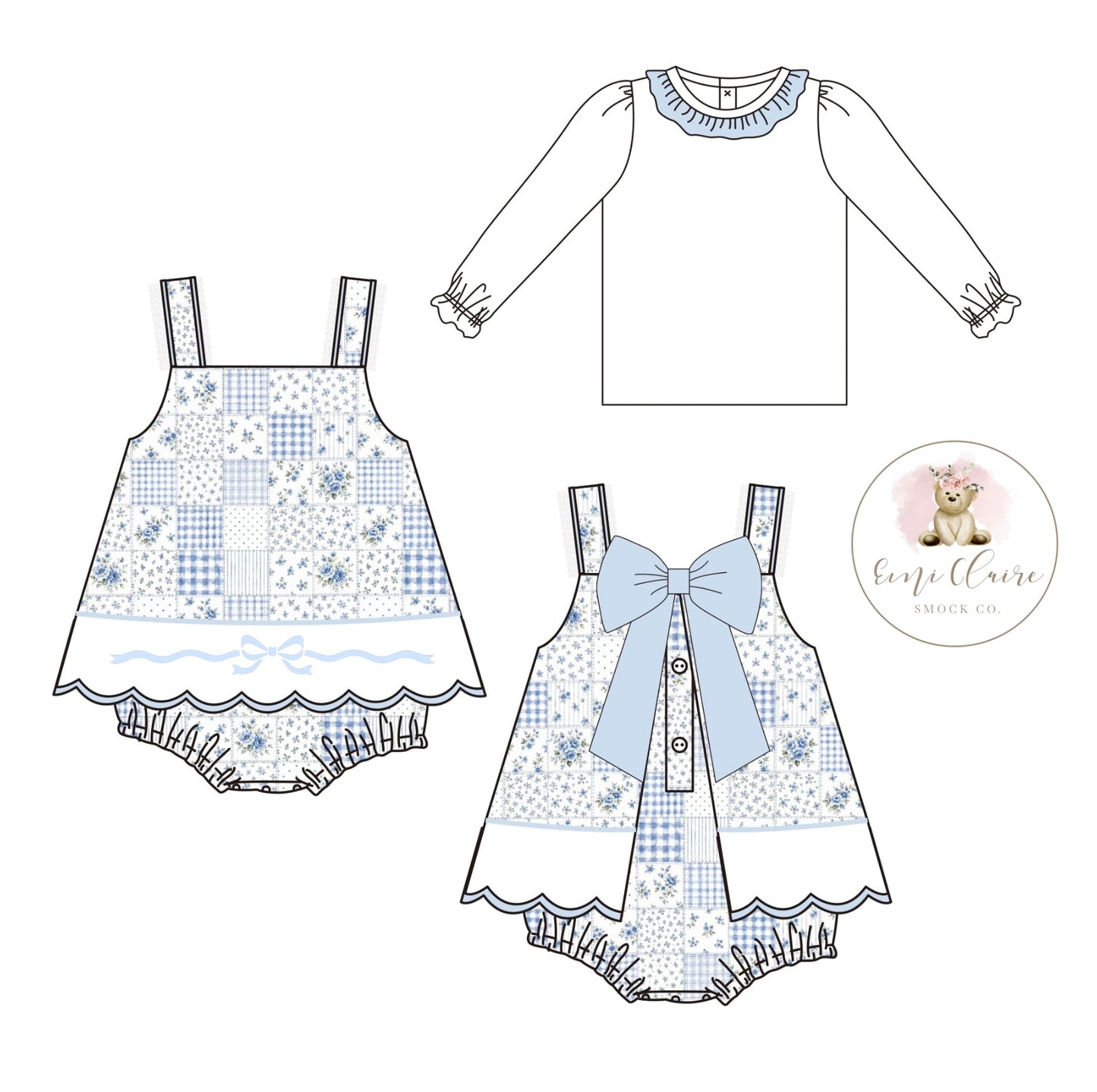 PO PATCHED IN BLUE BUBBLE - INCLUDES UNDERSHIRT (NON-CUSTOMIZABLE, PLEASE LEAVE BOX BLANK) ETA NOVEMBER TO ECSC