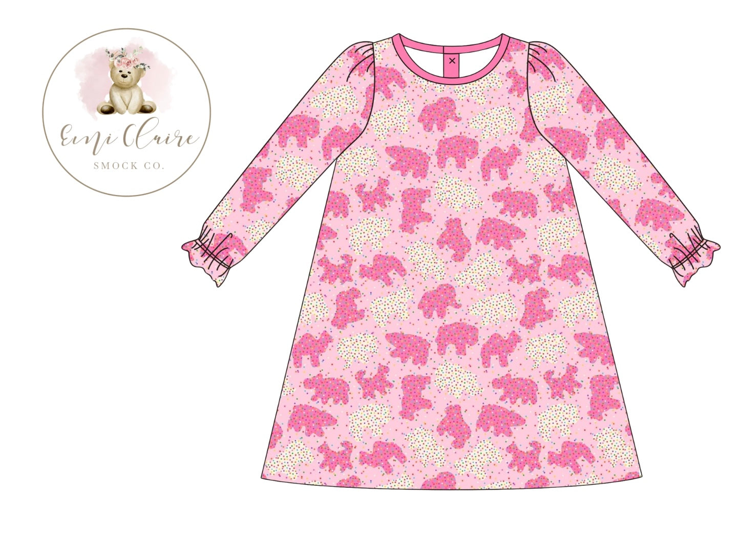 PO SWEETER THAN SPRINKLES PLAY DRESS (NON-CUSTOMIZABLE, PLEASE LEAVE BOX BLANK) ETA FEBRUARY TO ECSC