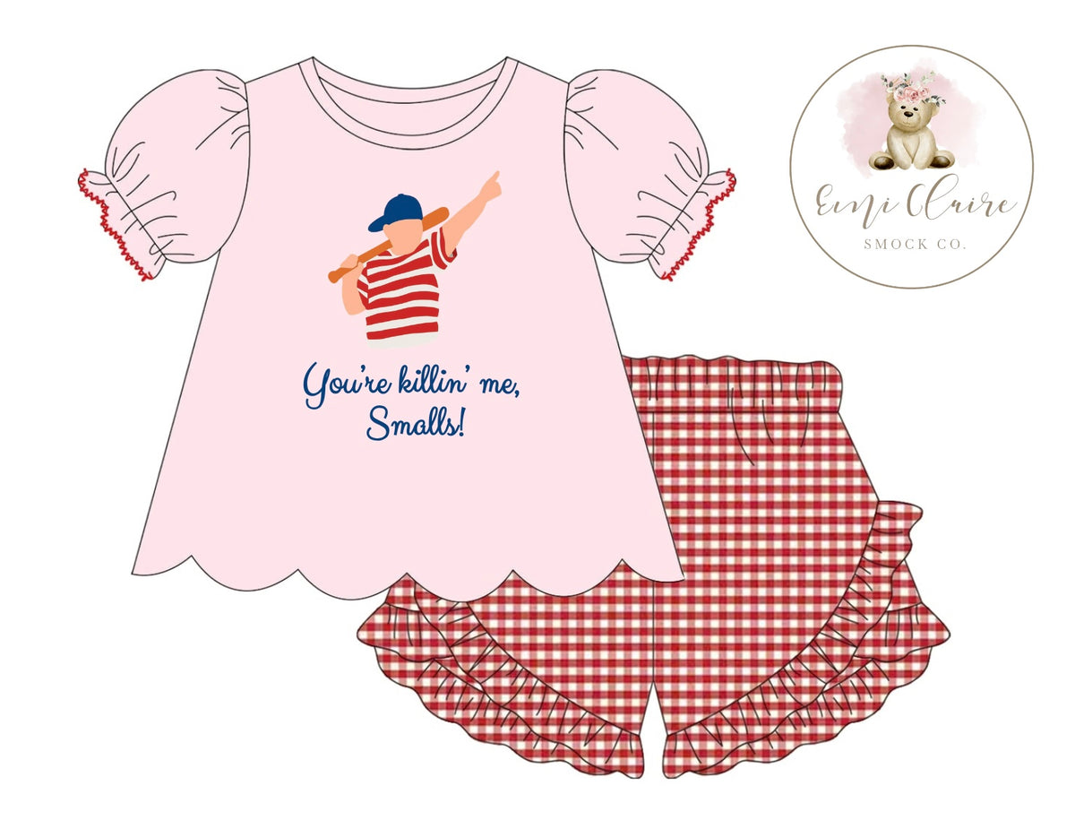PO “THE LOT” SMALLS SHORT SET (NON-CUSTOMIZABLE, PLEASE LEAVE BOX BLANK) ETA MARCH TO ECSC
