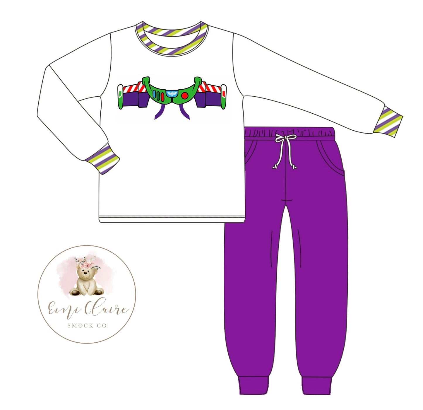 PO SPACE RANGER BOY PANT SET (NON-CUSTOMIZABLE, PLEASE LEAVE BOX BLANK) ETA END OF NOVEMBER TO ECSC