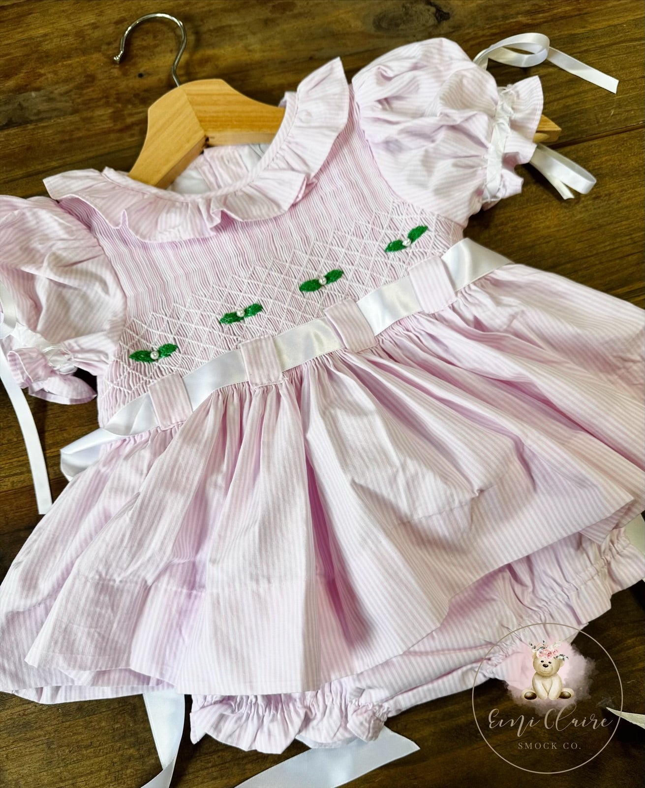 RTS ZOEY’S COTTAGE BLOOMER SET (NON-CUSTOMIZABLE, PLEASE LEAVE BOX BLANK) SHIPS IN 5 BUSINESS DAYS