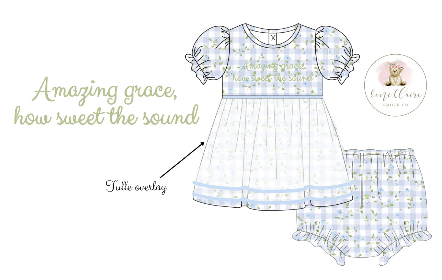 PO AMAZING GRACE BLOOMER SET (NON-CUSTOMIZABLE, PLEASE LEAVE BOX BLANK) ETA FEBRUARY TO ECSC