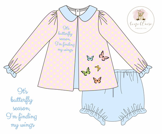 PO BUTTERFLY SEASON BLOOMER SET (NON-CUSTOMIZABLE, PLEASE LEAVE BOX BLANK) ETA DECEMBER TO ECSC