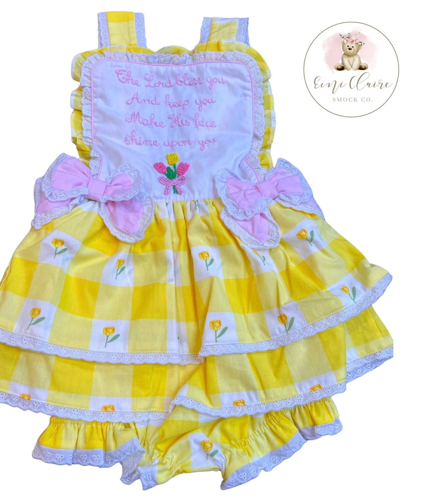 RTS THE LORD BLESS YOU SKIRTED BUBBLE (NON-CUSTOMIZABLE, PLEASE LEAVE BOX BLANK) SHIPS IN 5 BUSINESS DAYS