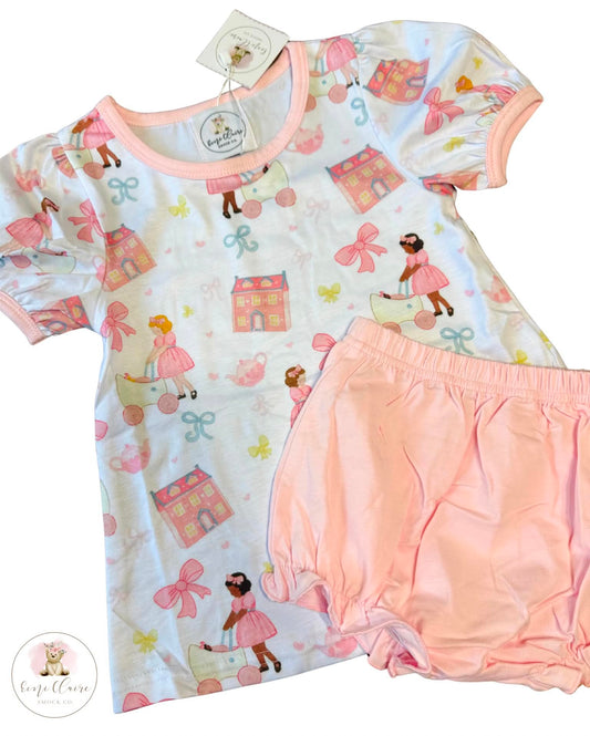 RTS KNIT BUGGY BABY PLAY COLLECTION BLOOMER SET
 (NON-CUSTOMIZABLE, PLEASE LEAVE BOX BLANK) SHIPS IN 5 BUSINESS DAYS
